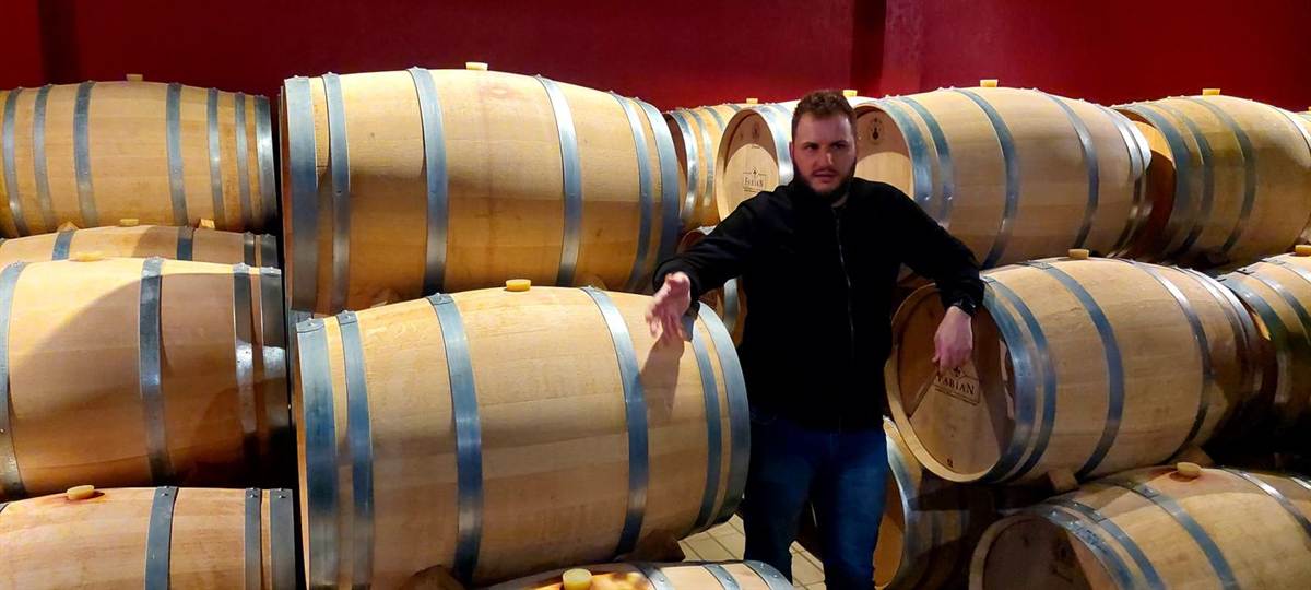 Adega da Vinícola Fabian, Nova Pádua